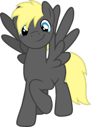 Size: 758x1050 | Tagged: safe, artist:pegasski, artist:shiibases, artist:twiily-bases, imported from derpibooru, oc, oc only, oc:washington, pegasus, pony, base used, male, pegasus oc, raised hoof, simple background, smiling, solo, stallion, transparent background, wings