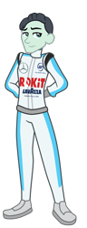 Size: 676x1764 | Tagged: safe, artist:gmaplay, imported from derpibooru, equestria girls, equestria girls-ified, formula 1, nicholas latifi, simple background, solo, transparent background