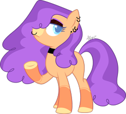 Size: 2362x2122 | Tagged: safe, artist:kurosawakuro, imported from derpibooru, oc, oc only, earth pony, pony, base used, female, mare, offspring, parent:flash sentry, parent:pinkie pie, parents:pinkiesentry, simple background, solo, transparent background