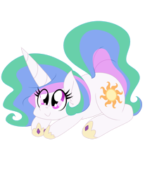 Size: 1280x1556 | Tagged: safe, artist:ladylullabystar, imported from derpibooru, princess celestia, pony, chibi, simple background, solo, transparent background