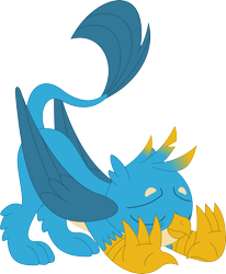 Size: 2936x3564 | Tagged: safe, artist:porygon2z, imported from derpibooru, gallus, griffon, behaving like a cat, catbird, eyes closed, face down ass up, griffons doing cat things, male, simple background, solo, stretching, transparent background
