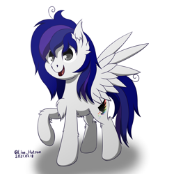 Size: 1600x1600 | Tagged: safe, artist:livehotsun, imported from derpibooru, oc, oc only, oc:hotsun, pegasus, pony, male, solo, wings