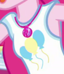 Size: 1920x2229 | Tagged: safe, imported from derpibooru, screencap, pinkie pie, equestria girls, equestria girls series, school of rock, armpits, boobshot, breasts, clothes, cropped, cutie mark, cutie mark on clothes, geode of sugar bombs, magical geodes, pictures of chests, tanktop