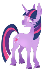 Size: 3028x4688 | Tagged: safe, artist:sorasku, imported from derpibooru, twilight sparkle, pony, unicorn, glasses, simple background, solo, transparent background