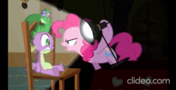 Size: 640x328 | Tagged: safe, artist:luffyiscool, edit, imported from ponybooru, screencap, dj pon-3, doctor whooves, goldengrape, gummy, pinkie pie, sir colton vines iii, spike, time turner, vinyl scratch, dragon, party of one, testing testing 1-2-3, animated, interrogation, rapper pie, rappin' hist'ry of the wonderbolts, rapping, screaming, sound, south park, spotlight, the rappin' hist'ry of the wonderbolts, vote or die, webm, widescreen
