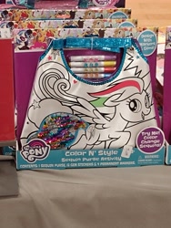 Size: 3120x4160 | Tagged: safe, imported from ponybooru, dj pon-3, octavia melody, rainbow dash, sunset shimmer, vinyl scratch, pegasus, pony, color n' style, colorless, irl, markers, merchandise, my little pony logo, photo, sequins, solo focus, traditional art