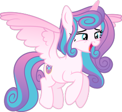 Size: 4624x4230 | Tagged: safe, artist:kojibiose, imported from derpibooru, princess flurry heart, pony, absurd resolution, older, older flurry heart, simple background, solo, transparent background