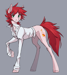 Size: 1847x2060 | Tagged: safe, artist:1an1, imported from derpibooru, oc, oc only, earth pony, pony, solo