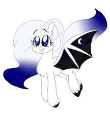 Size: 1280x1480 | Tagged: safe, artist:ladylullabystar, imported from derpibooru, oc, oc only, oc:twilight belle, bat pony, pony, female, mare, simple background, solo, transparent background