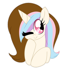 Size: 1670x1930 | Tagged: safe, artist:ladylullabystar, imported from derpibooru, oc, oc only, oc:lita sparkle, pony, unicorn, bust, female, mare, portrait, simple background, solo, transparent background