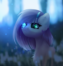 Size: 1960x2040 | Tagged: safe, artist:elektra-gertly, imported from derpibooru, oc, oc only, butterfly, pony, :<, butterfly on nose, chest fluff, ear fluff, insect on nose, oc name needed, oc needed, solo