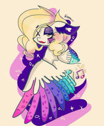 Size: 421x512 | Tagged: safe, artist:gisss01, artist:opossum-stuff, imported from derpibooru, oc, oc only, pegasus, pony, adoptable, eyeshadow, female, hair over one eye, lipstick, makeup, mare, solo