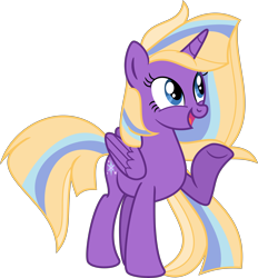 Size: 6585x7102 | Tagged: safe, artist:digimonlover101, artist:shootingstarsentry, imported from derpibooru, oc, oc only, oc:shooting star, oc:shooting star sentry, alicorn, pony, absurd resolution, female, mare, simple background, solo, transparent background, vector