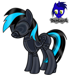 Size: 3840x4154 | Tagged: safe, artist:damlanil, imported from derpibooru, oc, oc only, oc:nightlight aura, pegasus, pony, bdsm, blindfold, bondage, bondage mask, boots, bound wings, catsuit, clothes, collar, commission, corset, encasement, female, gag, gimp suit, high heels, hood, hypnogear, latex, latex boots, latex suit, mare, muzzle gag, rubber, rubber suit, shiny, shiny mane, shoes, show accurate, simple background, socks, solo, story, thigh highs, transparent background, vector, wings