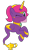 Size: 1816x3072 | Tagged: safe, artist:andrevus, imported from derpibooru, oc, oc only, oc:pinkmane, alicorn, genie, genie pony, pony, alicorn oc, bracelet, circlet, floating, geniefied, gold, hairband, horn, horn sleeve, jewelry, looking at you, magic lamp, necklace, one eye closed, simple background, solo, transparent background, veil, wing jewelry, wings, wink, winking at you