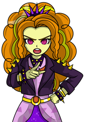 Size: 1024x1475 | Tagged: safe, artist:emeraldblast63, imported from derpibooru, adagio dazzle, equestria girls, equestria girls series, sunset's backstage pass!, spoiler:eqg series (season 2), danganronpa