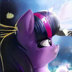 Size: 1024x1024 | Tagged: safe, artist:thisponydoesnotexist, imported from derpibooru, pony, ai content, ai generated, bust, generator:thisponydoesnotexist, neural network, not twilight sparkle, portrait, solo