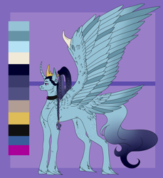 Size: 3100x3381 | Tagged: safe, artist:amcirken, imported from derpibooru, oc, oc only, oc:amelio, alicorn, pony, butt wings, female, mare, reference sheet, solo, tail feathers, wings