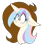 Size: 1670x1930 | Tagged: safe, artist:ladylullabystar, imported from derpibooru, oc, oc only, oc:lita sparkle, pony, bust, female, mare, portrait, simple background, solo, transparent background