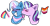 Size: 753x397 | Tagged: safe, artist:artwing74, imported from derpibooru, starlight glimmer, trixie, pony, unicorn, cheek kiss, cropped, duo, female, gender headcanon, headcanon, kissing, lesbian, lesbian pride flag, lgbt headcanon, magic, magic aura, mare, pansexual pride flag, pride, pride flag, sexuality headcanon, shipping, simple background, startrix, trans fem, trans female, trans trixie, transgender, transgender pride flag, transparent background