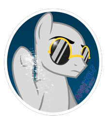 Size: 1863x2087 | Tagged: safe, artist:amgiwolf, imported from derpibooru, oc, oc only, earth pony, pony, bald, base, bust, earth pony oc, food, frown, male, salt, simple background, stallion, sunglasses, transparent background, underhoof