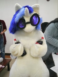 Size: 1200x1598 | Tagged: safe, artist:luna_b_, imported from derpibooru, dj pon-3, octavia melody, vinyl scratch, human, clothes, coca-cola, cosplay, costume, fursuit, irl, irl human, japan, japan ponycon, photo