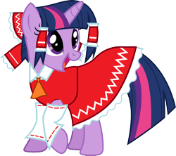 Size: 900x800 | Tagged: safe, artist:suwara, imported from derpibooru, twilight sparkle, pony, unicorn, bow, clothes, cosplay, costume, cute, dress, female, hair bow, hakurei reimu, happy, mare, simple background, skirt, solo, touhou, transparent background, twiabetes