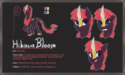 Size: 5000x3000 | Tagged: safe, artist:eqlipse, imported from derpibooru, oc, oc only, oc:hibiscus bloom, kirin, emote, emotes, facial expressions, female, mare, reference sheet