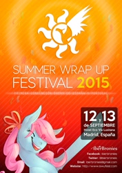 Size: 1500x2121 | Tagged: safe, artist:iberbronies, imported from derpibooru, oc, oc only, oc:maredrid, pony, solo, spain, spanish, summer wrap up festival