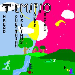 Size: 500x500 | Tagged: artist needed, safe, oc, earth pony, pony, unicorn, ball, moon, pixel art, river, scenery, sun, t:em/p/o