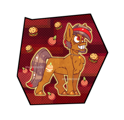 Size: 2536x2457 | Tagged: safe, artist:spudsmcfrenzy, imported from derpibooru, oc, oc only, earth pony, pony, male, solo, stallion