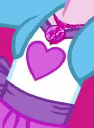 Size: 1920x2597 | Tagged: safe, imported from derpibooru, screencap, pinkie pie, equestria girls, mirror magic, spoiler:eqg specials, boobshot, breasts, clothes, cropped, female, geode of sugar bombs, jacket, jewelry, magical geodes, necklace, pictures of chests, solo