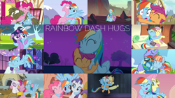 Size: 1280x721 | Tagged: safe, edit, edited screencap, editor:quoterific, imported from derpibooru, screencap, applejack, bow hothoof, fluttershy, gilda, pinkie pie, rainbow dash, rarity, scootaloo, spike, twilight sparkle, windy whistles, dragon, earth pony, pegasus, pony, unicorn, castle sweet castle, dragonshy, hurricane fluttershy, newbie dash, parental glideance, rarity investigates, secrets and pies, shadow play, sleepless in ponyville, the lost treasure of griffonstone, trade ya, wonderbolts academy, ^^, book, cloudsdale, coach rainbow dash, coaching cap, cowboy hat, crying, cute, dashabetes, eyes closed, female, floppy ears, flying, goggles, golden oaks library, gritted teeth, hat, hug, male, missing accessory, ponyville, scared, shocked, sitting, surprised, tears of joy, teeth, train, unicorn twilight, wall of tags, whistle, whistle necklace