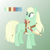 Size: 1700x1700 | Tagged: safe, artist:katelynleeann42, imported from derpibooru, oc, oc only, oc:spring leaf, earth pony, pony, arrow, bow (weapon), bow and arrow, male, solo, stallion, weapon