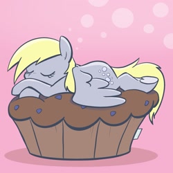 Size: 2203x2203 | Tagged: safe, artist:pfeffaroo, imported from derpibooru, derpy hooves, pegasus, pony, eyes closed, high res, lying down, prone, sleeping, solo