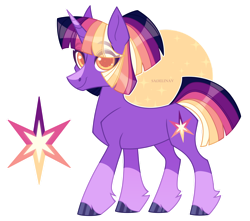 Size: 1024x906 | Tagged: safe, artist:sadelinav, imported from derpibooru, twilight sparkle, pony, alternate design, simple background, solo, transparent background