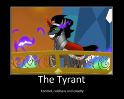Size: 1099x880 | Tagged: safe, artist:thejboy88, edit, edited screencap, imported from derpibooru, screencap, king sombra, the crystal empire, demotivational poster, meme, motivational poster