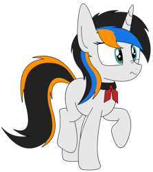 Size: 915x1025 | Tagged: safe, artist:lonebigcity, imported from derpibooru, oc, oc only, oc:nova marigold, pony, unicorn, female, nose wrinkle, simple background, solo, transparent background