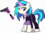 Size: 5790x4314 | Tagged: safe, artist:anime-equestria, imported from derpibooru, dj pon-3, vinyl scratch, pony, unicorn, angry, clothes, ear piercing, female, gun, gun magazine, handgun, horn, levitation, mafia, magic, mare, necktie, piercing, pistol, ruger sr9, saints row, saints row 3, simple background, solo, suit, telekinesis, transparent background, vector, weapon