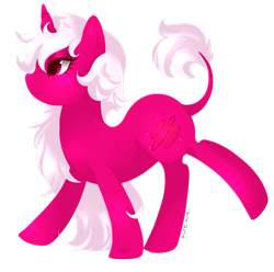 Size: 1422x1411 | Tagged: safe, artist:kireikirei, imported from derpibooru, oc, oc only, oc:astraea, classical unicorn, pony, unicorn, cloven hooves, female, leonine tail, long mane, mare, simple background, solo, transparent background, unshorn fetlocks