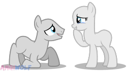 Size: 1880x1052 | Tagged: safe, artist:amgiwolf, imported from derpibooru, oc, oc only, earth pony, pony, bald, base, earth pony oc, eyelashes, female, male, mare, oc x oc, raised hoof, shipping, simple background, smiling, stallion, straight, transparent background