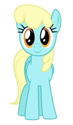 Size: 901x1529 | Tagged: safe, artist:bluemeganium, imported from derpibooru, sassaflash, pegasus, pony, background pony, female, folded wings, mare, simple background, smiling, transparent background, vector, wings