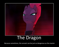 Size: 1099x880 | Tagged: safe, artist:thejboy88, edit, edited screencap, imported from derpibooru, screencap, tempest shadow, my little pony: the movie, implied spike, motivational poster