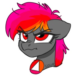 Size: 2000x2000 | Tagged: safe, artist:sickly-sour, imported from derpibooru, oc, oc only, pony, solo