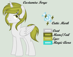 Size: 1280x1008 | Tagged: safe, artist:lominicinfinity, imported from derpibooru, oc, oc only, oc:castamire forge, alicorn, pony, male, reference sheet, simple background, solo, stallion