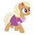 Size: 2886x2970 | Tagged: safe, artist:third uncle, artist:three uncle, imported from derpibooru, prairie belle, earth pony, pony, the summer sun setback, appleloosa resident, background pony, clothes, dress, female, flower, flower in hair, mare, simple background, smiling, solo, transparent background, vector