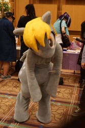 Size: 1080x1616 | Tagged: safe, imported from derpibooru, derpy hooves, human, fursuit, irl, irl human, japan ponycon, photo