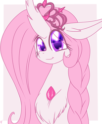 Size: 1670x2030 | Tagged: safe, artist:ladylullabystar, imported from derpibooru, oc, oc only, oc:hearts allure, changepony, hybrid, pony, female, solo