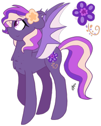 Size: 1257x1564 | Tagged: safe, artist:gallantserver, imported from derpibooru, princess celestia, oc, oc only, oc:moonlight orchid, bat pony, pony, female, guardlestia, mare, offspring, parent:princess celestia, parent:royal guard, parents:guardlestia, royal guard, shipping, simple background, solo, transparent background