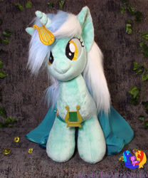 Size: 2070x2490 | Tagged: safe, artist:1stastrastudio, imported from derpibooru, lyra heartstrings, pony, unicorn, clothes, dress, irl, photo, plushie, solo